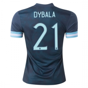 Jalkapallo pelipaidat Argentiina Paulo Dybala 21 Vieras 20-21 – Lyhythihainen