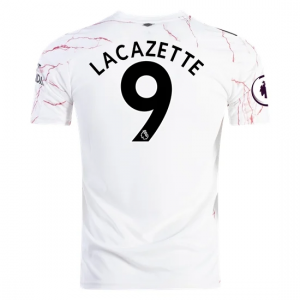 Jalkapallo pelipaidat Arsenal Alaxandre Lacazette 9 Vieras 2020 21 – Lyhythihainen