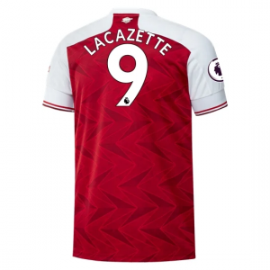 Jalkapallo pelipaidat Arsenal Alaxandre Lacazette 9 Koti 2020 21 – Lyhythihainen