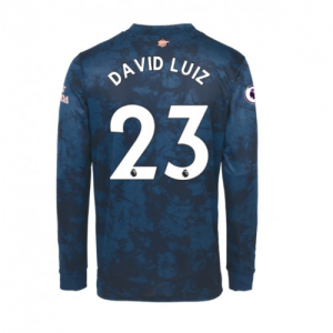 Jalkapallo pelipaidat Arsenal David Luiz 23 Kolmas 2020 21 – Pitkähihainen