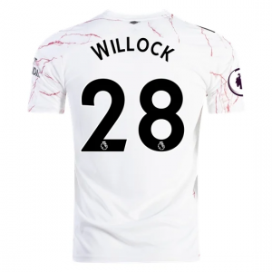 Jalkapallo pelipaidat Arsenal Joe Willock 28 Vieras 2020 21 – Lyhythihainen