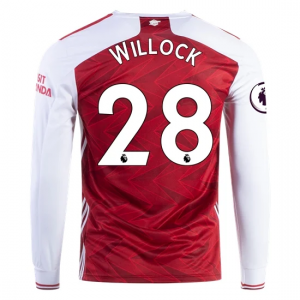 Jalkapallo pelipaidat Arsenal Joe Willock 28 Koti 2020 21 – Pitkähihainen