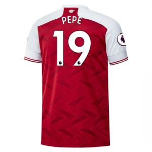 Jalkapallo pelipaidat Arsenal Nicholas Pepe 19 Koti 2020 21 – Lyhythihainen