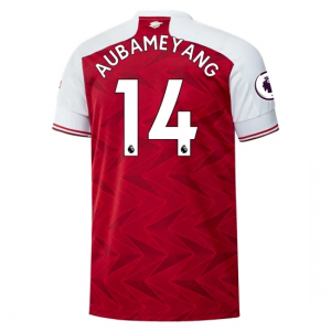 Jalkapallo pelipaidat Arsenal Pierre Emerick Aubameyang 14 Koti 2020 21 – Lyhythihainen