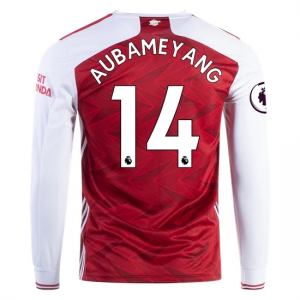 Jalkapallo pelipaidat Arsenal Pierre Emerick Aubameyang 14 2020 21 – Pitkähihainen