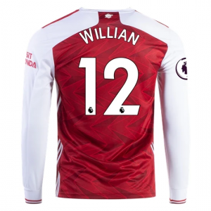 Jalkapallo pelipaidat Arsenal Willian 12 Koti 2020 21 – Pitkähihainen