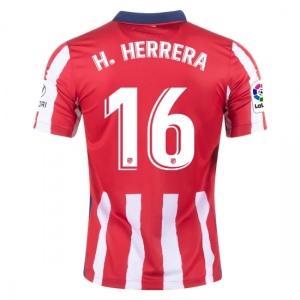 Jalkapallo pelipaidat Atlético Madrid Hector Herrera 16 Koti 2020 21 – Lyhythihainen