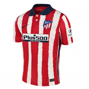 Jalkapallo pelipaidat Atlético Madrid Koti 2020 21 – Lyhythihainen