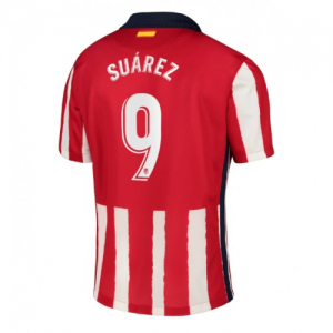Jalkapallo pelipaidat Atlético Madrid Luis Suárez 9 Koti 2020 21 – Lyhythihainen