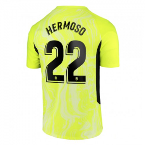 Jalkapallo pelipaidat Atlético Madrid Mario Hermoso 22 Kolmas 2020 21 – Lyhythihainen
