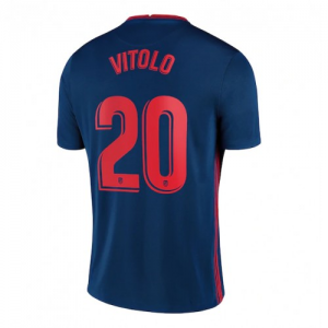 Jalkapallo pelipaidat Atlético Madrid Vitolo 20 Vieras 2020 21 – Lyhythihainen