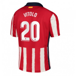 Jalkapallo pelipaidat Atlético Madrid Vitolo 20 Koti 2020 21 – Lyhythihainen