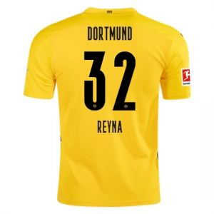 Jalkapallo pelipaidat BVB Borussia Dortmund Giovanni Reyna 32 Koti 2020 21 – Lyhythihainen