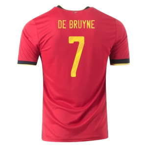 Jalkapallo pelipaidat Belgia Kevin De Bruyne 7 Koti UEFA Euro 2020 – Lyhythihainen