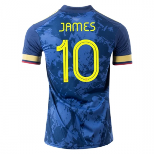 Jalkapallo pelipaidat Kolumbia James Rodríguez 10 Vieras 20-21 – Lyhythihainen