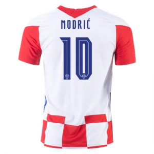 Jalkapallo pelipaidat Kroatia Luka Modric 10 Koti UEFA Euro 2020 – Lyhythihainen