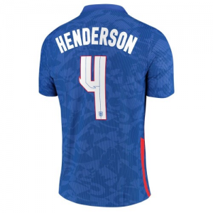 Jalkapallo pelipaidat Englanti Henderson 4 Vieras UEFA Euro 2020 – Lyhythihainen