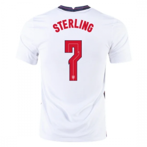 Jalkapallo pelipaidat Englanti Raheem Sterling 7 Koti UEFA Euro 2020 – Lyhythihainen