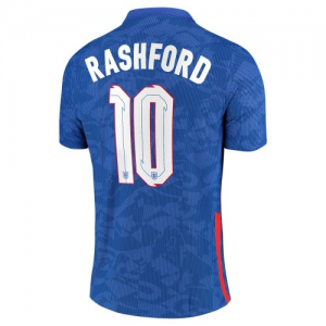 Jalkapallo pelipaidat Englanti Rashford 10 Vieras UEFA Euro 2020 – Lyhythihainen