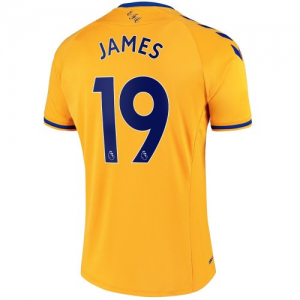 Jalkapallo pelipaidat Everton James Rodríguez 19 Vieras 2020 21 – Pitkähihainen