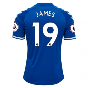 Jalkapallo pelipaidat Everton James Rodríguez 19 Koti 2020 21 – Lyhythihainen 1