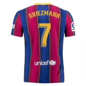 Jalkapallo pelipaidat FC Barcelona Antoine Griezmann 7 Koti 2020 21 – Lyhythihainen