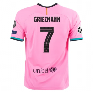 Jalkapallo pelipaidat FC Barcelona Antoine Griezmann 7 Kolmas 2020 21 – Lyhythihainen