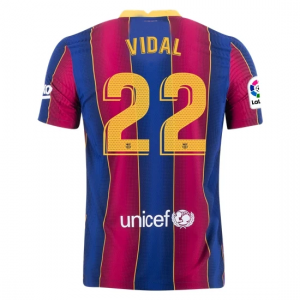 Jalkapallo pelipaidat FC Barcelona Arturo Vidal 22 Koti 2020 21 – Lyhythihainen
