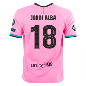 Jalkapallo pelipaidat FC Barcelona Jordi Alba 18 Kolmas 2020 21 – Lyhythihainen