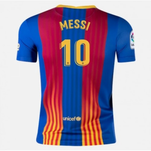 Jalkapallo pelipaidat FC Barcelona Lionel Messi 10 El Clasico2021 – Lyhythihainen
