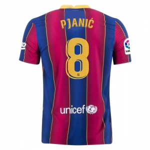 Jalkapallo pelipaidat FC Barcelona Miralem Pjanic 8 Koti 2020 21 – Lyhythihainen