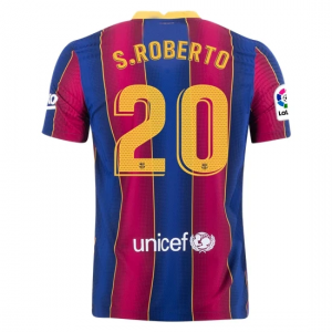 Jalkapallo pelipaidat FC Barcelona Sergi Roberto 20 Koti 2020 21 – Lyhythihainen