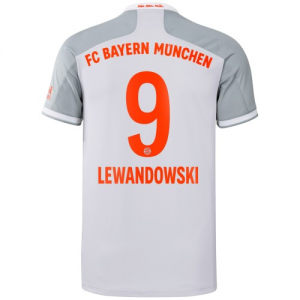 Jalkapallo pelipaidat FC Bayern München Robert Lewandowski 9 Vieras 2020 21 – Lyhythihainen