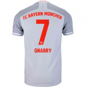 Jalkapallo pelipaidat FC Bayern München Serge Gnabry Vieras 2020 21 – Lyhythihainen