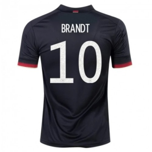 Jalkapallo pelipaidat Saksa Julian Brandt 10 Vieras UEFA Euro 2020 – Lyhythihainen