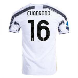 Jalkapallo pelipaidat Juventus Juan Cuadrado 16 Koti 2020 21 – Lyhythihainen
