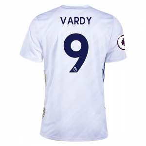 Jalkapallo pelipaidat Leicester City Jamie Vardy 9 Vieras 2020 21 – Lyhythihainen