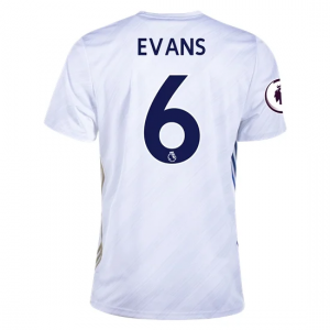 Jalkapallo pelipaidat Leicester City Jonny Evans 6 Vieras 2020 21 – Lyhythihainen