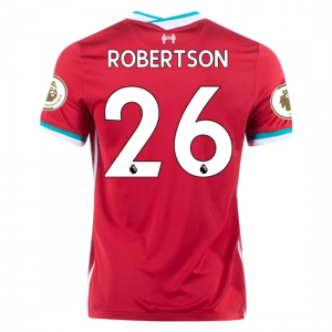 Jalkapallo pelipaidat Liverpool Andrew Robertson 26 Koti 2020 21 – Lyhythihainen