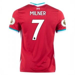 Jalkapallo pelipaidat Liverpool James Milner 7 Koti 2020 21 – Lyhythihainen