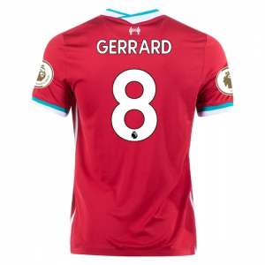 Jalkapallo pelipaidat Liverpool Steven Gerrard 8 Koti 2020 21 – Lyhythihainen