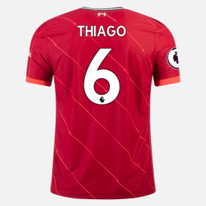 Jalkapallo pelipaidat Liverpool Thiago Alcantara 6 Koti 2021-22 – Lyhythihainen