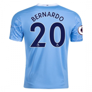 Jalkapallo pelipaidat Manchester City Bernardo Silva 20 Koti 2020 21 – Lyhythihainen