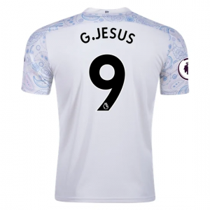 Jalkapallo pelipaidat Manchester City Gabriel Jesus 9 Kolmas 2020 21 – Lyhythihainen