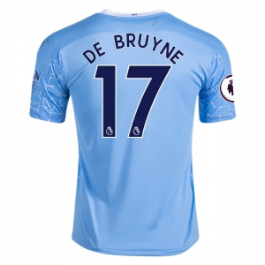 Jalkapallo pelipaidat Manchester City Kevin De Bruyne 17 Koti 2020 21 – Lyhythihainen