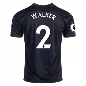 Jalkapallo pelipaidat Manchester City Kyle Walker 2 Vieras 2020 21 – Lyhythihainen
