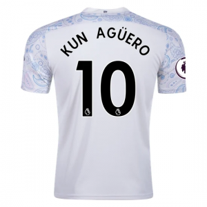 Jalkapallo pelipaidat Manchester City Sergio Agüero 10 Kolmas 2020 21 – Lyhythihainen