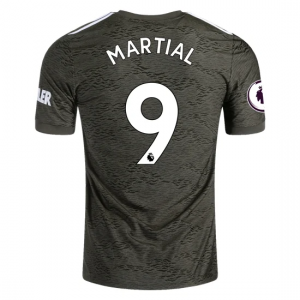 Jalkapallo pelipaidat Manchester United Anthony Martial 9 Vieras 2020 21 – Lyhythihainen