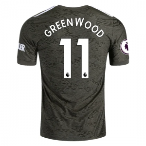 Jalkapallo pelipaidat Manchester United Mason Greenwood 11 Vieras 2020 21 – Lyhythihainen