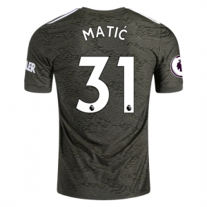 Jalkapallo pelipaidat Manchester United Nemanja Matic 31 Vieras 2020 21 – Lyhythihainen